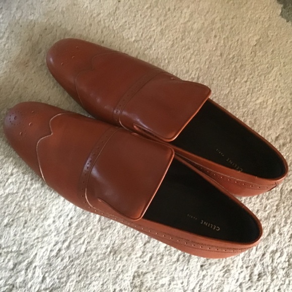 Celine Paris Phoebe Philo Wingtip Leather Loafer New Condition! Women Size 40.5 - Picture 6 of 10
